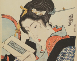 Woman in front of a mirror Woman in front of a mirror