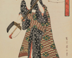 A Revolving Lantern with Merrymaking Scene A Revolving Lantern with Merrymaking Scene