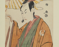 The actor Nakamura Noshio II The actor Nakamura Noshio II